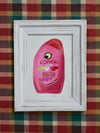 Framed art print of L'Oreal Kids Strawberry Smoothie Shampoo