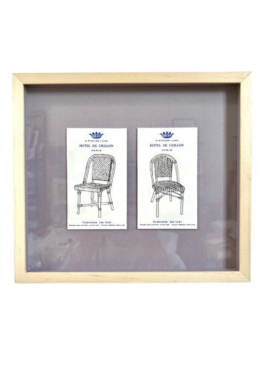 Two Bistro Chairs