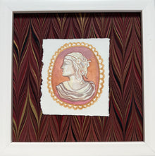  Framed Original Cameo Painting 4