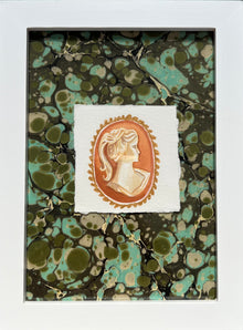  Framed Original Cameo Painting 5