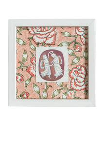  Framed Original Cameo Painting 1