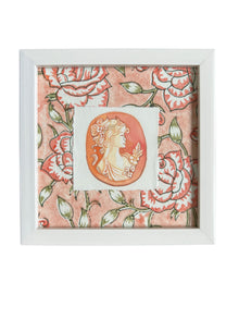  Framed Original Cameo Painting 2