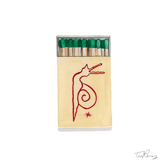 Post House Inn Matchbook Print