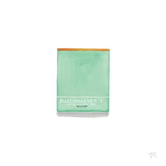Ruschmeyers Matchbook Print