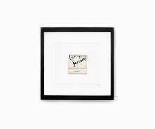  Bar Sardine Matchbook Print