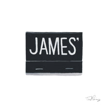  James' Beach Matchbook Print