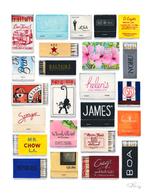  Los Angeles Matchbook Collection