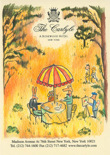  Bemelman's Bar, Limited Edition Print