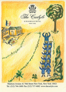  Madeline at Bemelmans, Limited Edition Print