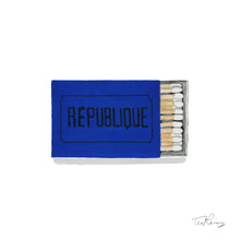 Republique Matchbook Print