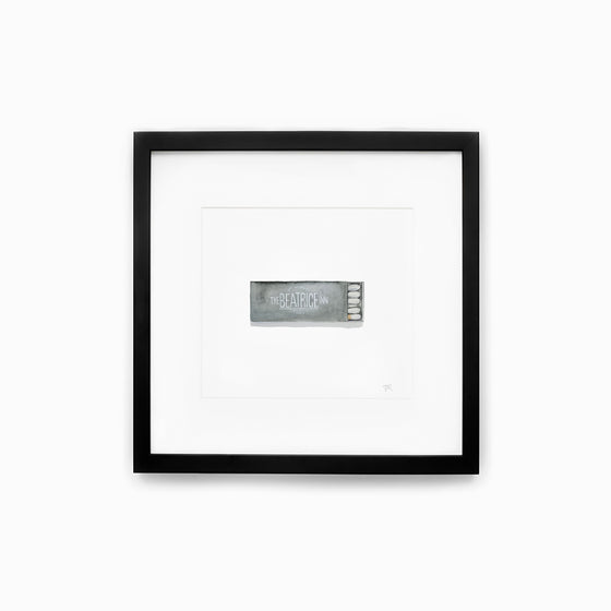 Beatrice Inn Matchbook Print
